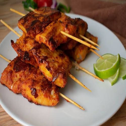 Grilled Salmon Fish Tikka – Tandoori Seafood | Punjab Kitchen Indian Cuisine