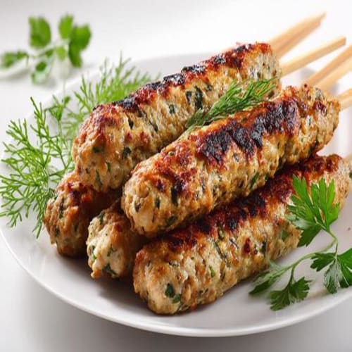 Juicy Chicken Seekh Kabab – Minced Skewer | Punjab Kitchen Indian Cuisine