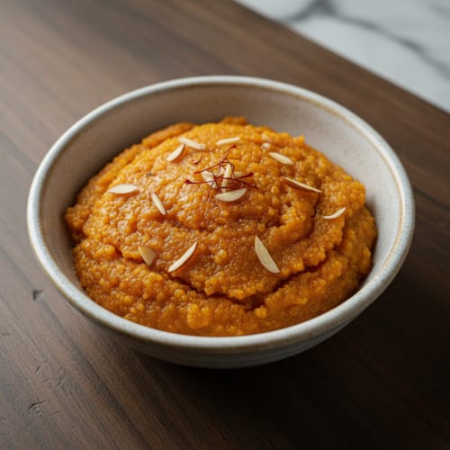 Order SOOJI HALWA (TRADITIONAL) 100 GRAM Online - Amritsar Sweets & Chaat