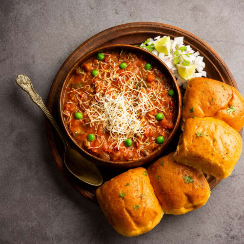 Order CHEESE PAV BHAJI 2 PAV Online - Amritsar Sweets & Chaat
