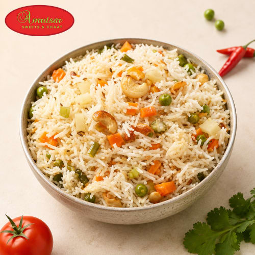 Order VEGETABLE PULAO (TAVA) Online - Amritsar Sweets & Chaat