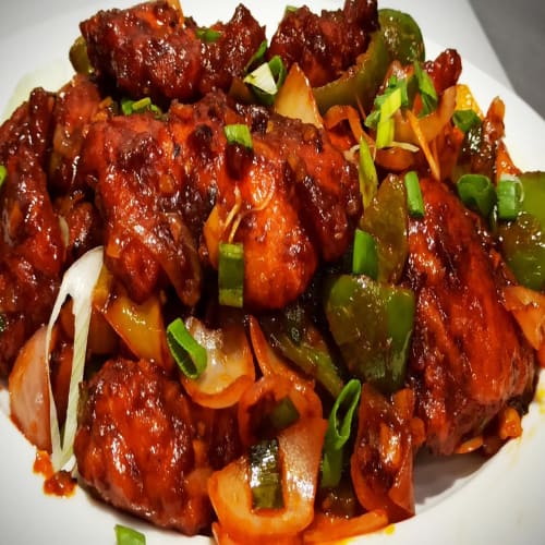 Chilli Fish | Indian Seafood | Hyderabad Haveli