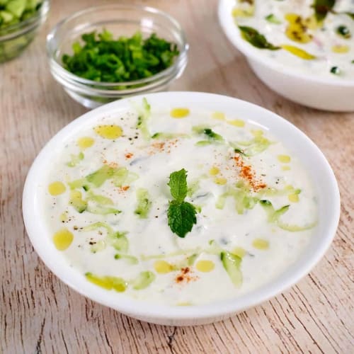 Indian Raita | Yogurt Side Dish | Hyderabad Haveli