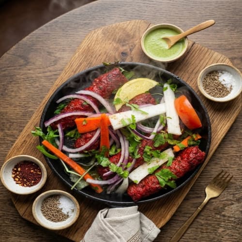 Seekh Kebab | Juicy Minced Meat Tandoori Starter | Masala Bar & Grill