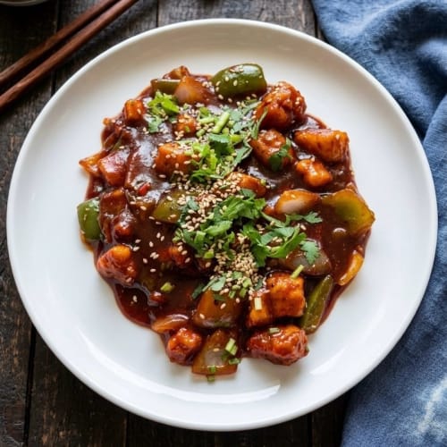 Chilli Paneer Gravy | Soft Paneer in Spicy Chinese-Style Gravy | Masala Bar & Grill