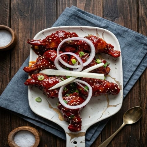 Lollipop Chicken | Crispy Fried Chicken Lollipops | Masala Bar & Grill