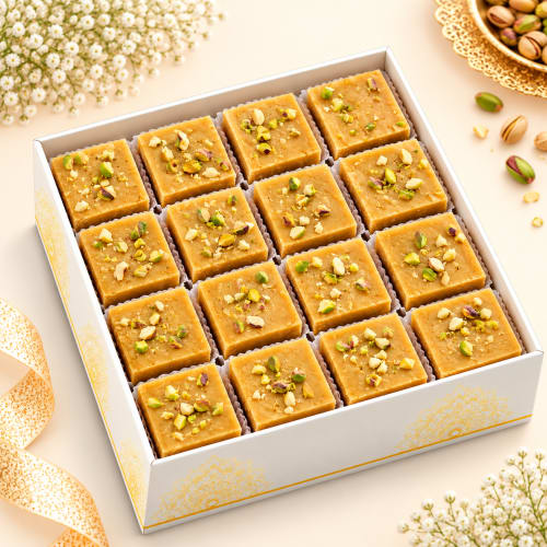 Order Besan Barfi Online - Amritsar Sweets & Chaat