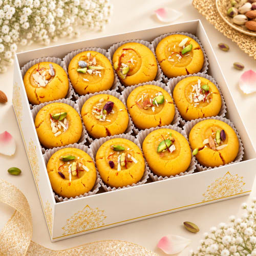 Order Kesar Peda Online - Amritsar Sweets & Chaat