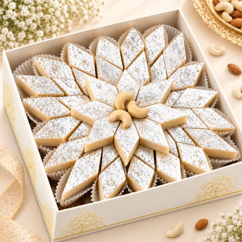 Order Kaju Katli Online - Amritsar Sweets & Chaat
