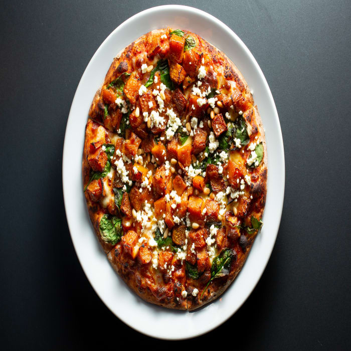 Pumpkin Pinenut Pizza