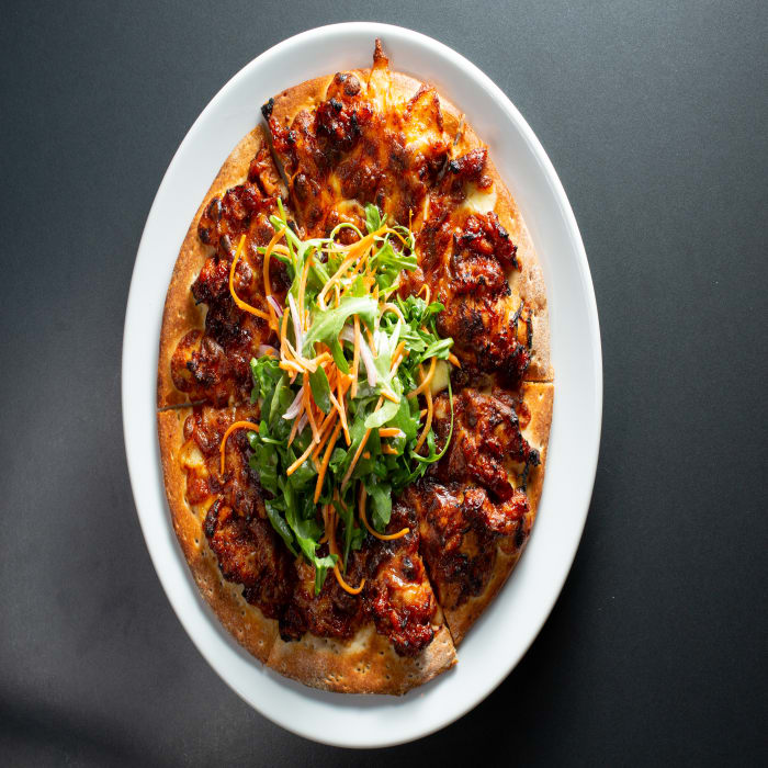 Hickory Pork Pizza