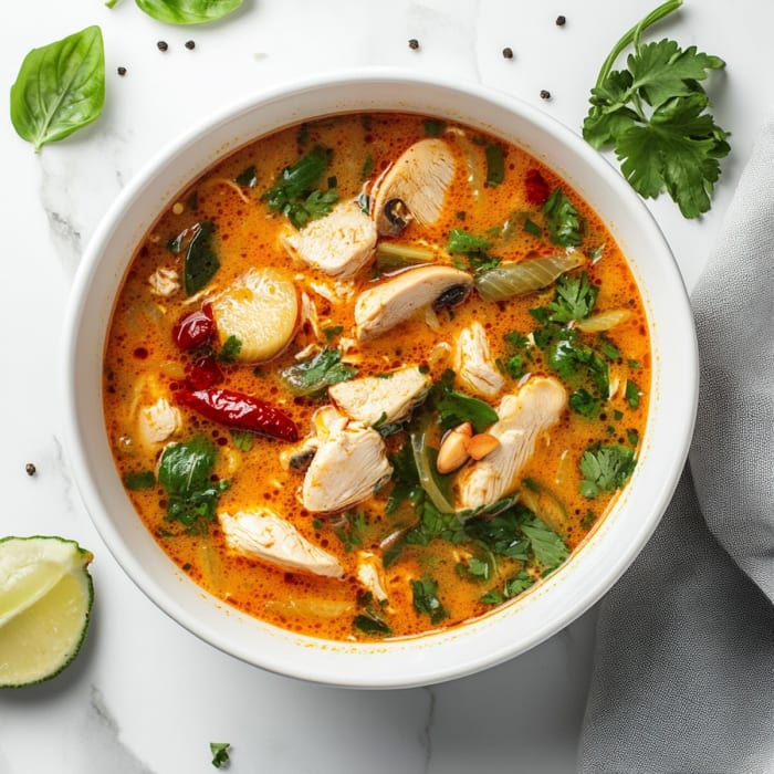 Tom Yum Soup(Veg/Chicken)