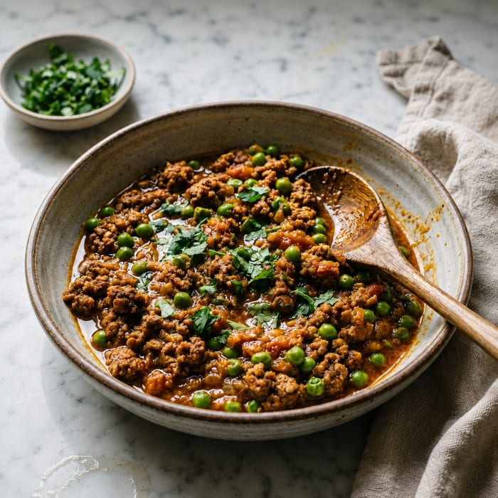 KEEMA MATAR Non Veg