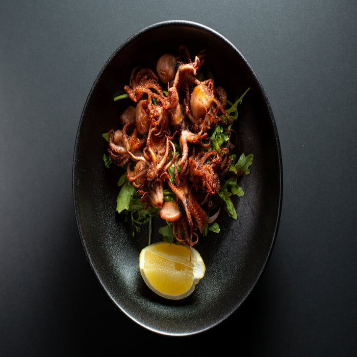 Lemon Chilli Coconut Octopus