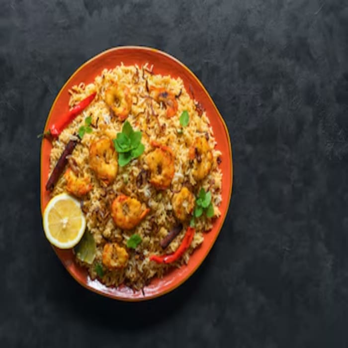 MOGHUL PRAWN BIRYANI 