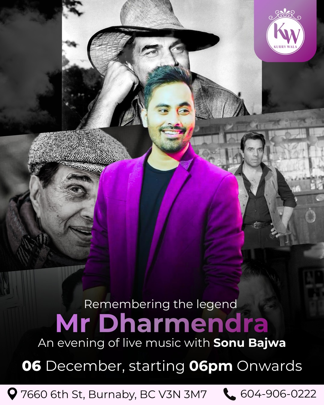 Dharmendra Ji Tribute Night at Kurry Wala