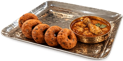 Vada Chicken curry