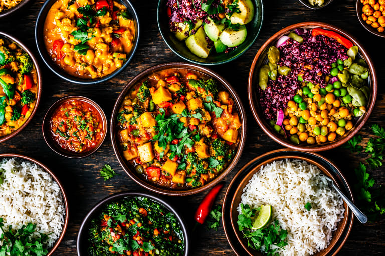 100% Pure Vegetarian Indian Food