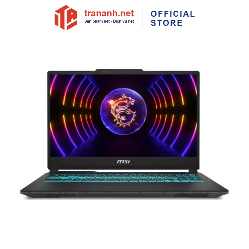 Laptop MSI Gaming Cyborg 15 A13UC-2088VN (i5 13420H/ 16GB/ 512GB SSD/ RTX 3050 4GB/ 15.6 inch FHD/ 144Hz/ Win11/ Black/ Balo)