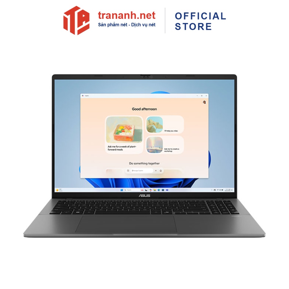Laptop Asus Vivobook S S16 S3607AA-SH042W (Ultra 5 325/ 16GB/ 512GB SSD/ 16 inch WUXGA/ Win11/ Gray/ Vỏ nhôm)
