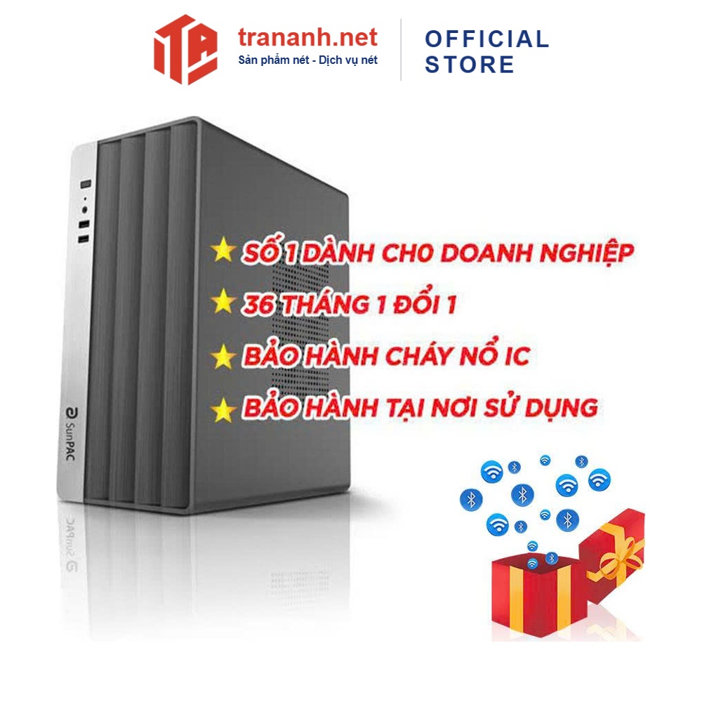PC Sunpac Gen14 I5144-16S1T (I5 14400/ 16GB/ Intel H610/ 1TB SSD/ NoOS/ 3Y)