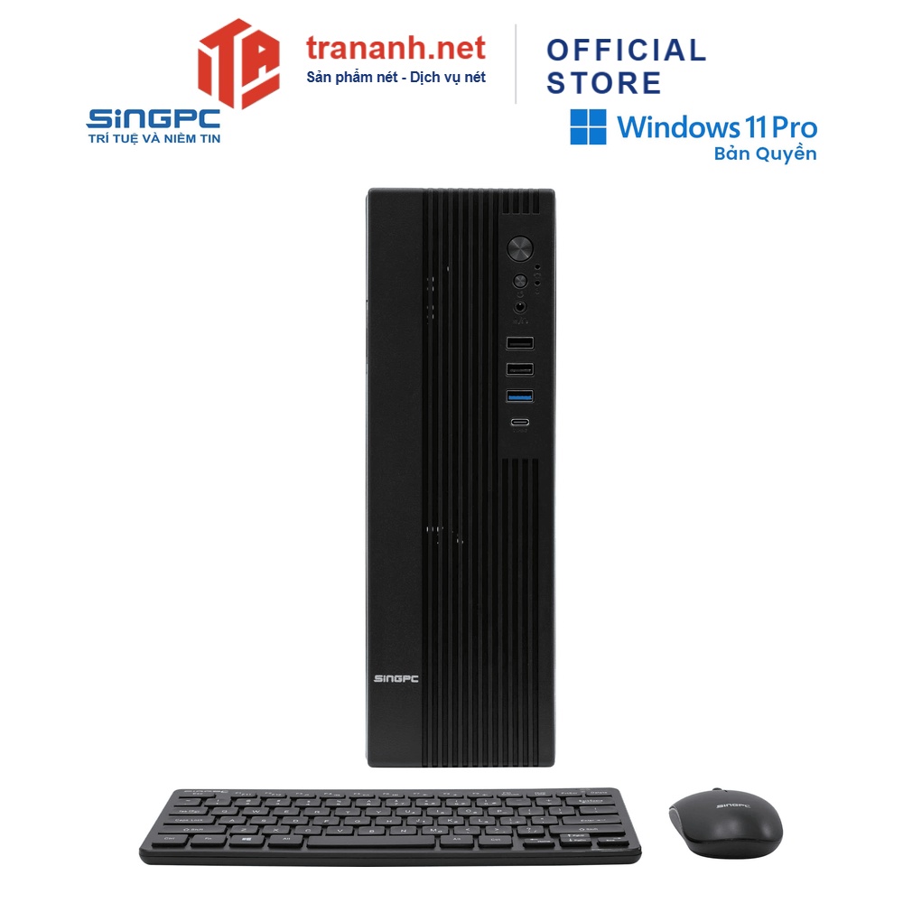 PC SingPC R333M4802F-W (R3 3200G/ 8GB/ 256Gb SSD/ Key/ Mouse/ Win 11 Pro)