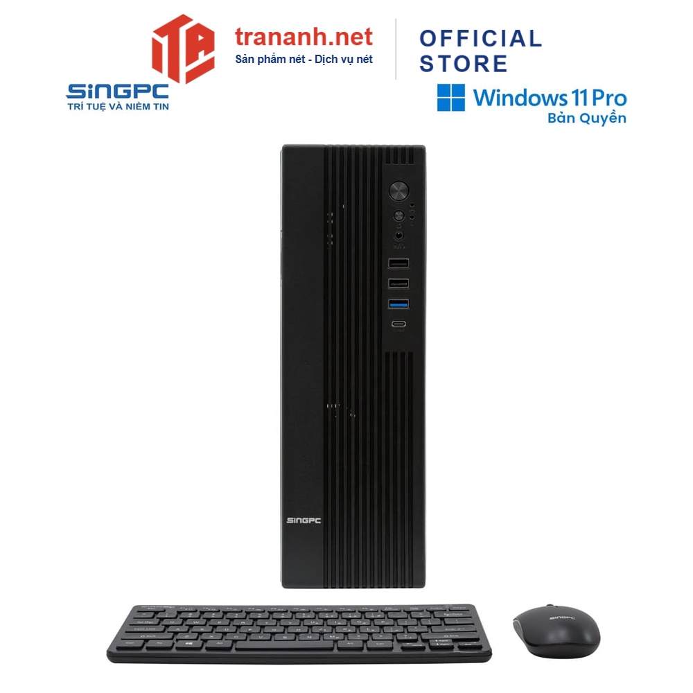 PC SingPC i512H8M5SF-W (I5 12450H/ 8GB/ 512GB SSD/ Wifi + BT/ Key/ Mouse/ Win 11 Pro)