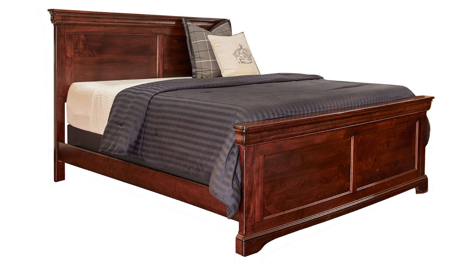 Louis Philippe CM7825BK-EK-BED E.King Bed (Beds - King)