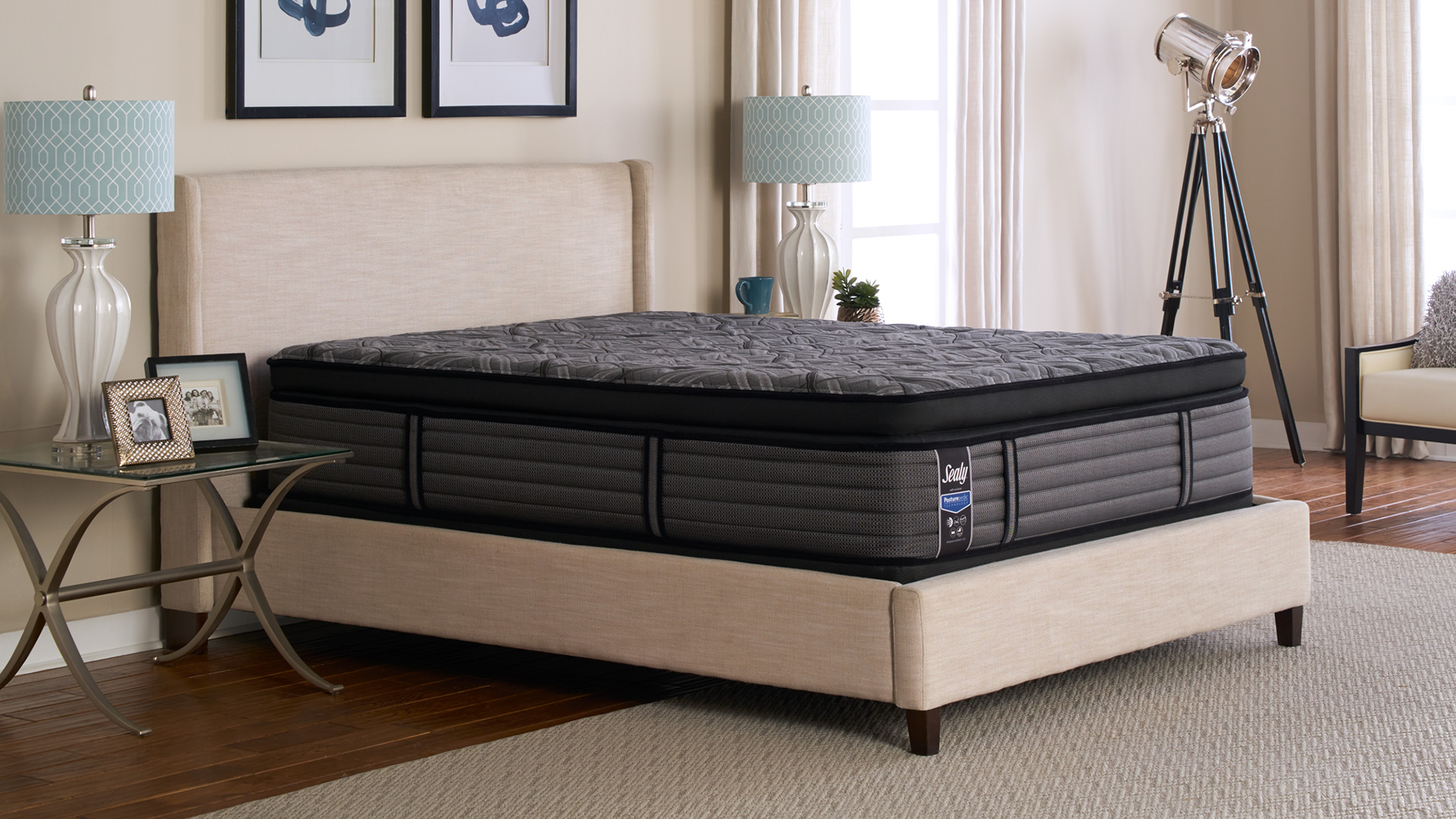 king size plush pillow top mattress