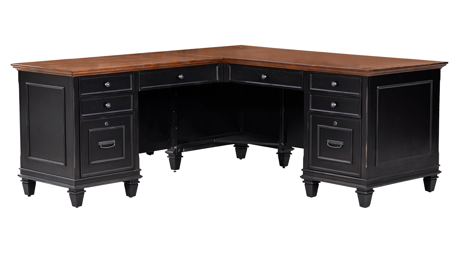 Hartford Executive L Shape Desk   235985605 Inside A 