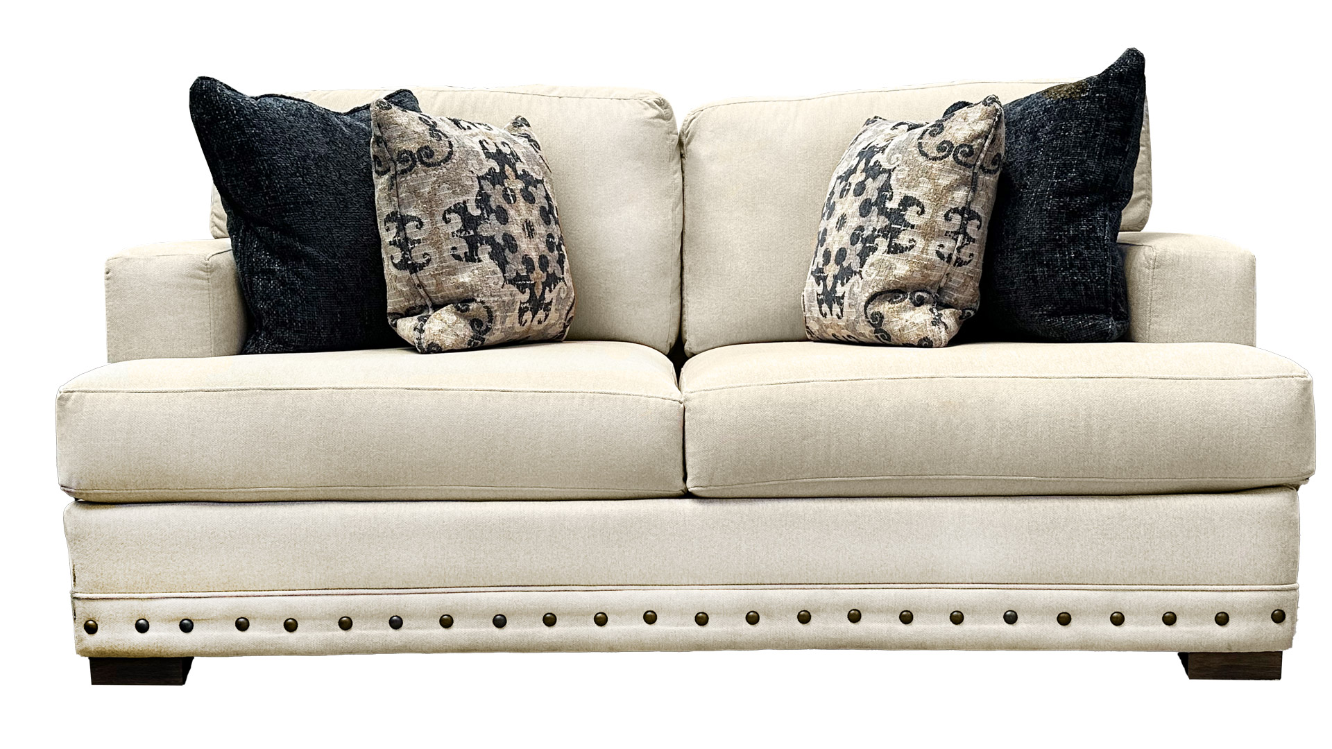 Popstitch Wheat Loveseat