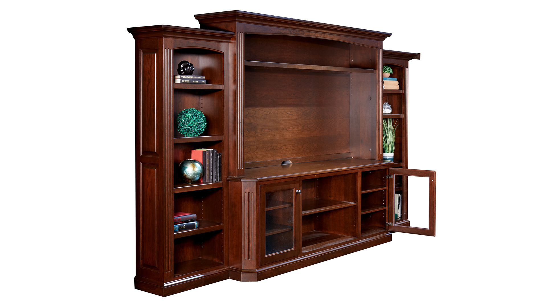 Benton Cherry TV Console