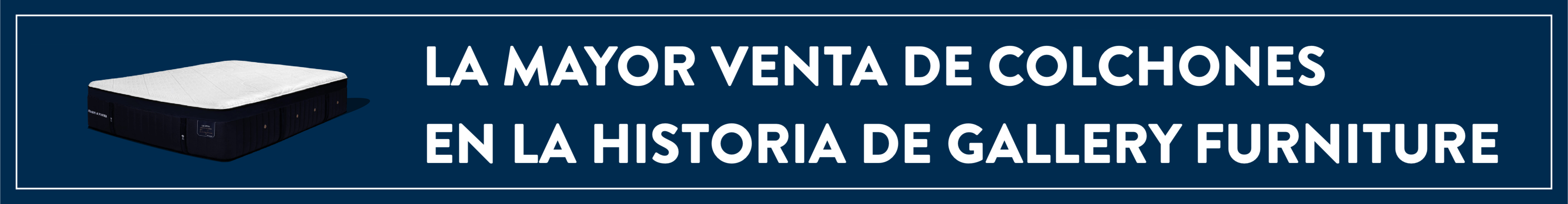 BIGGEST MATTRESS SALE IN GALLERY FURNITURE HISTORY