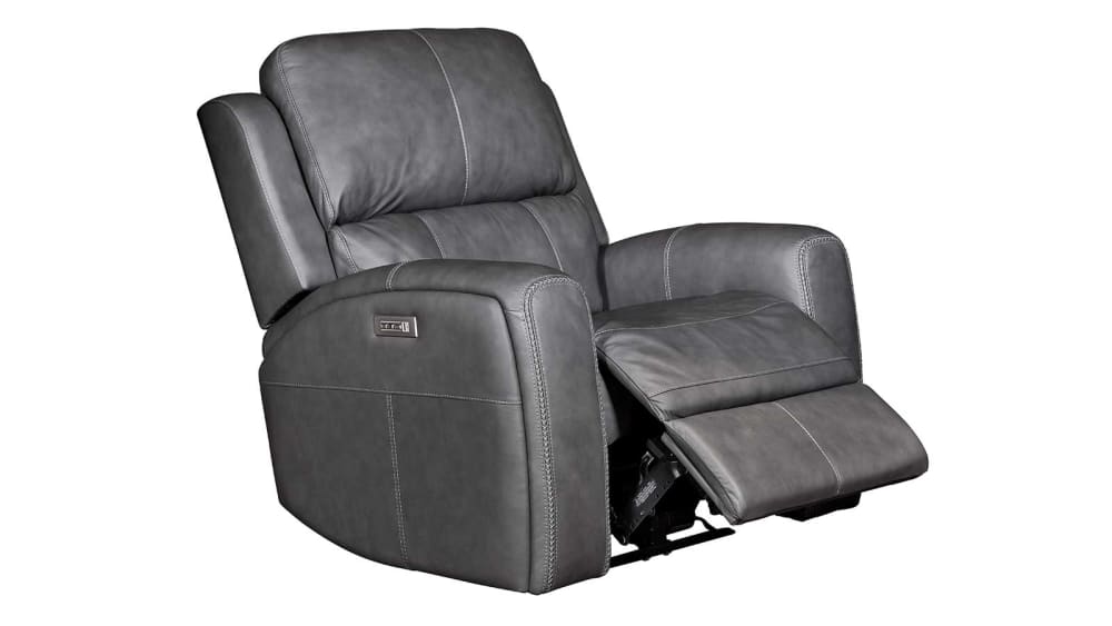 King Cowboy Grey Power Recliner