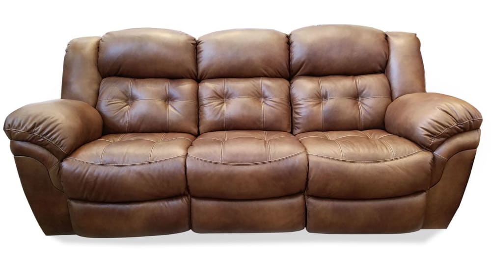 Hopeful Leather Manual Reclining Sofa