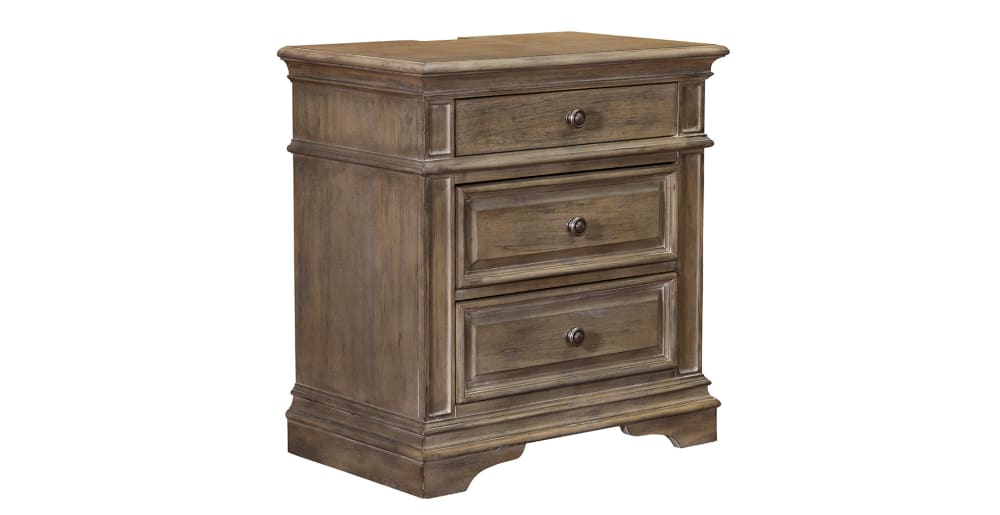 Highland Park Driftwood Nightstand