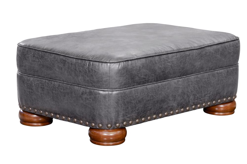 Acquisition Storm Microfiber Ottoman