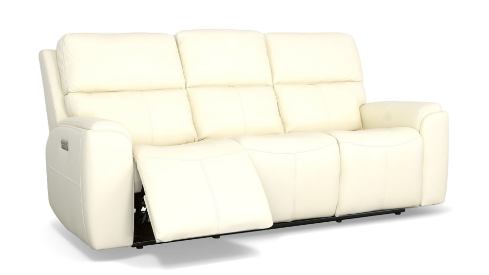 Elijah Cream Power Reclining Sofa