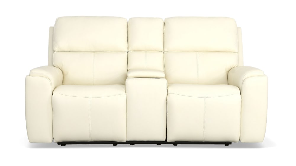 Elijah Cream Power Reclining Loveseat