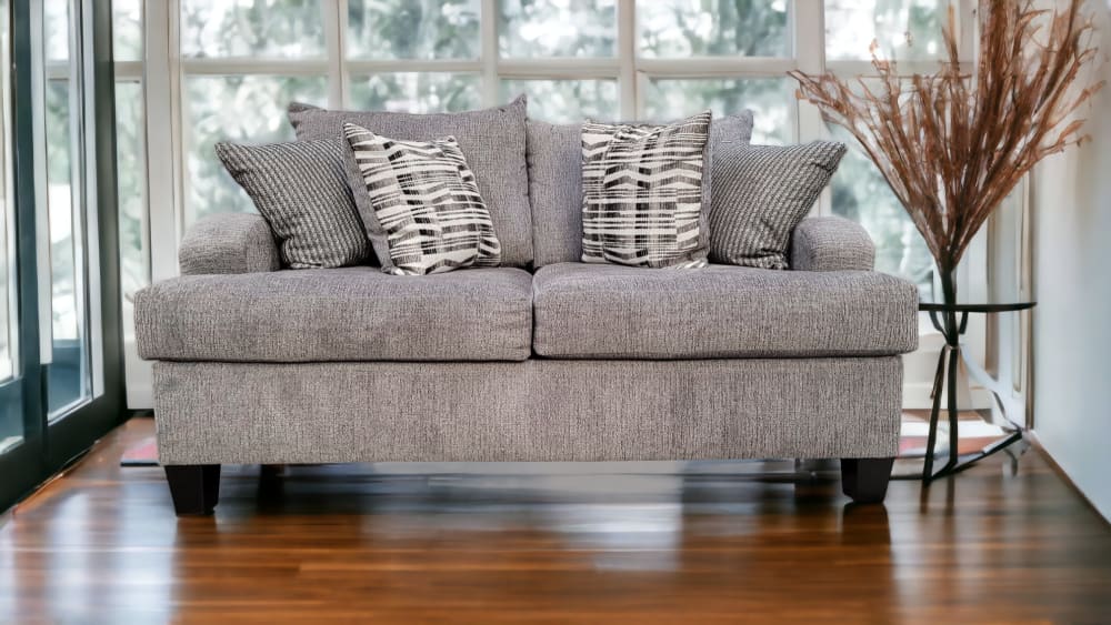 Reed Charcoal Loveseat