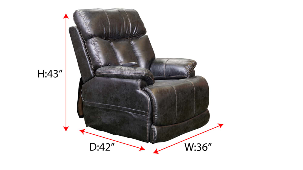 Clive Black Power Recliner