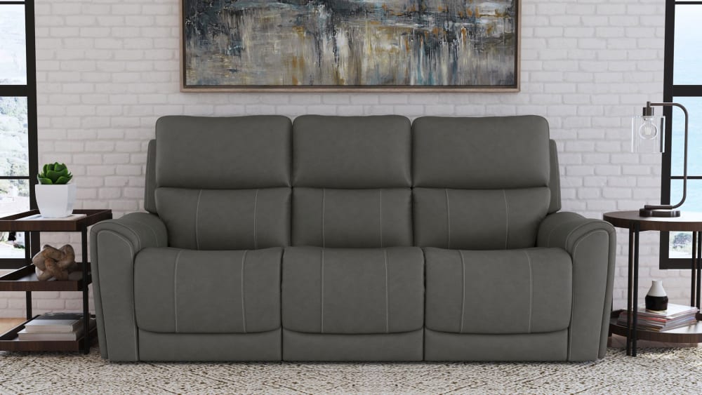 COUGAR DARK GREY POWER RECLINING SOFA