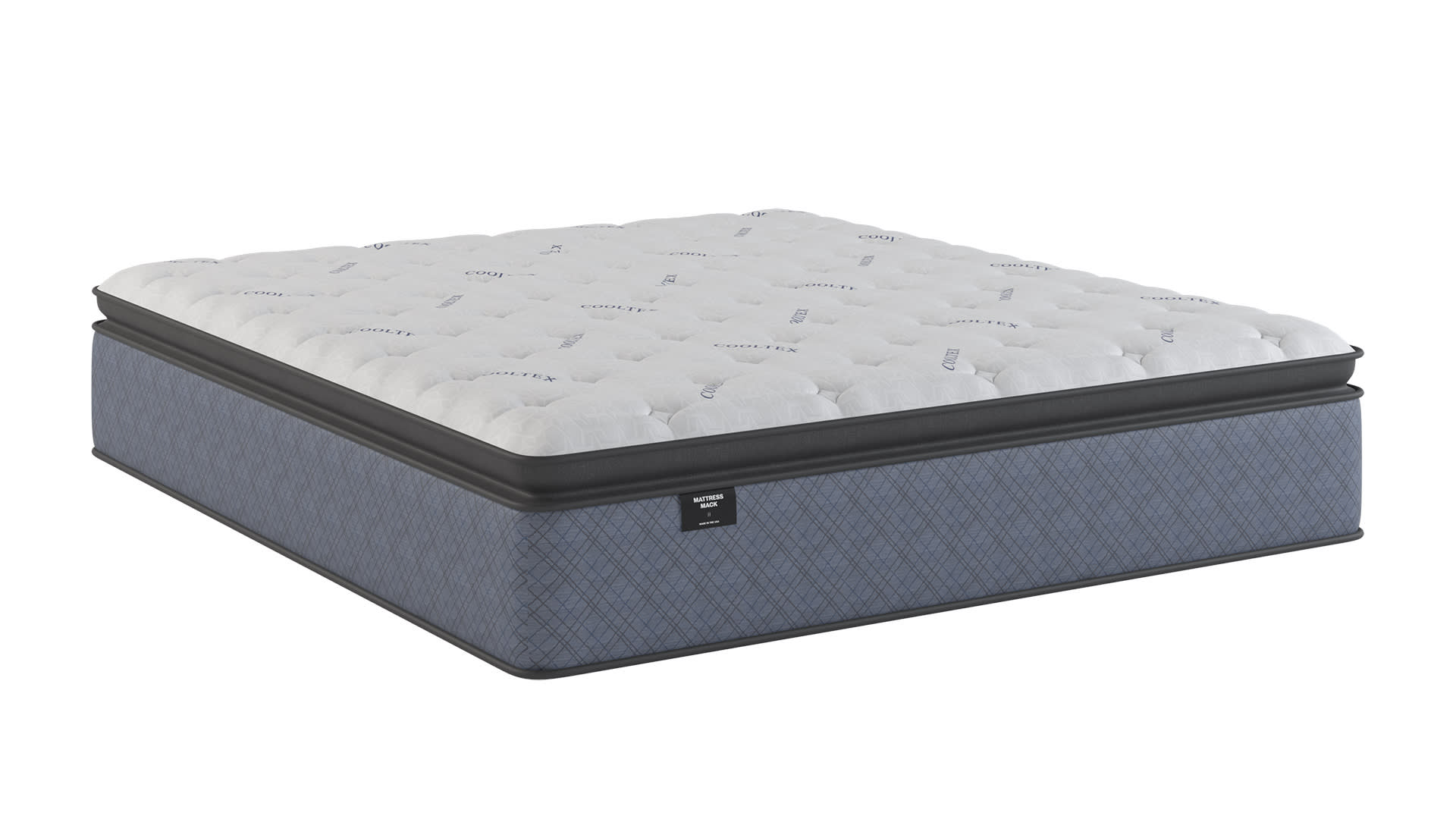 Queen Mattress Mack II Premium Pillow Top Mattress