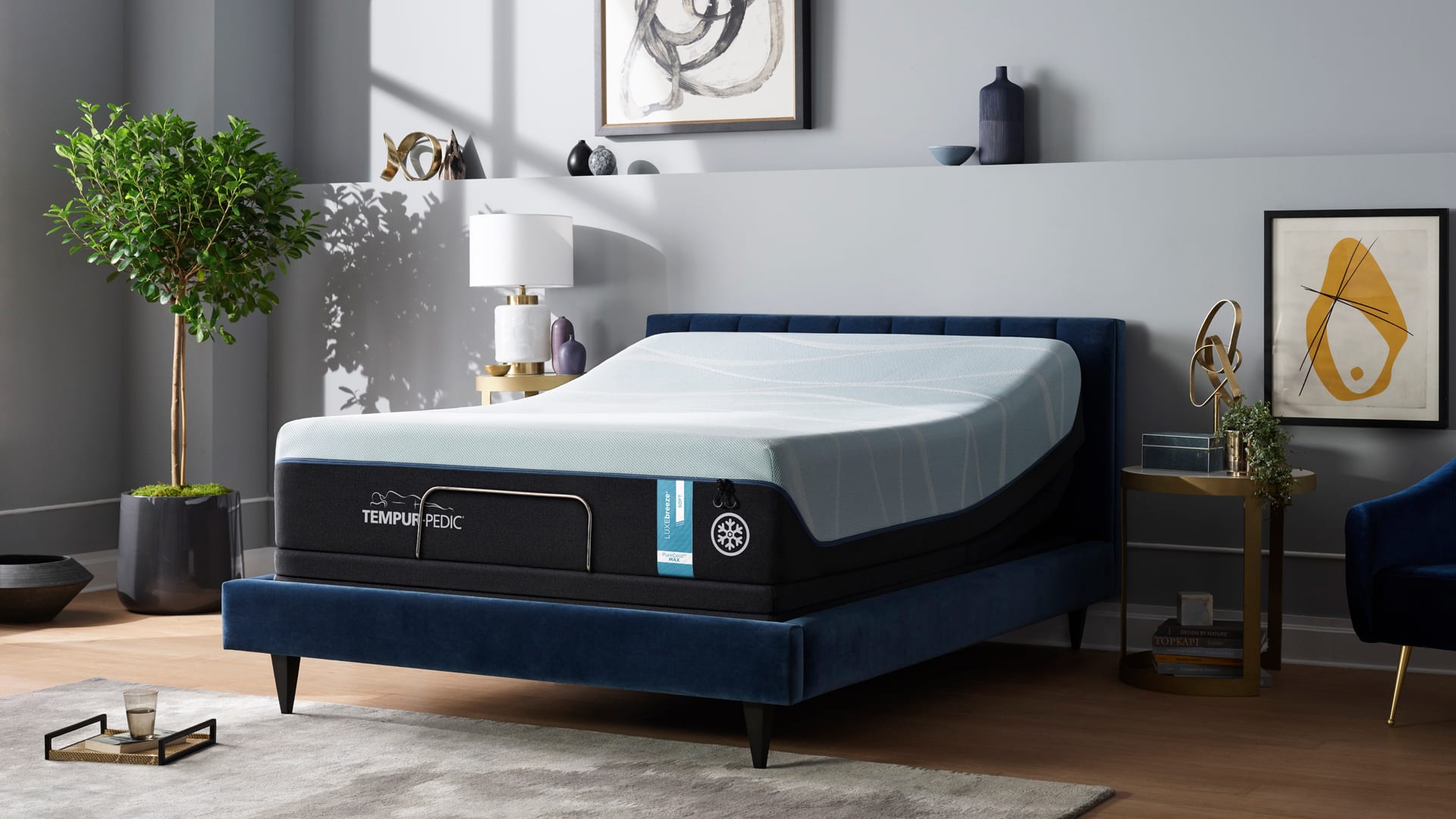 Queen Size Tempur-Pedic Luxe Breeze Soft Mattress