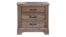 Stone Antiqued Nightstand