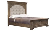 Highland Park Driftwood King Bed