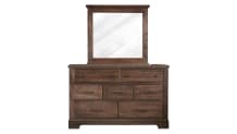 Mansion Rustic Dresser and Mirror