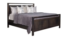 Modern Storm Grey King Bed