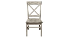 X-Back Grey Dining Chair