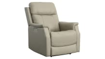 Easton Leather Power Recliner With Power Headrest